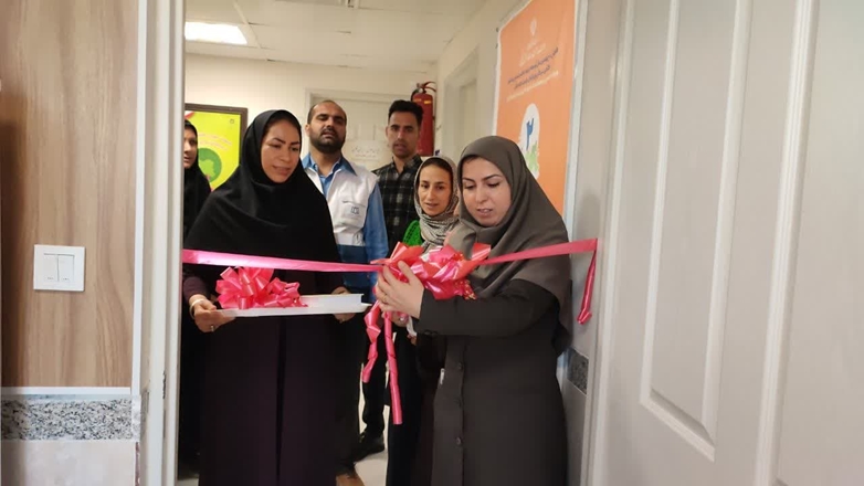 آیین افتتاح واکسن پنوموکوک در برنامه واکسیناسیون کودکان شبکه بهداشت درگزین
